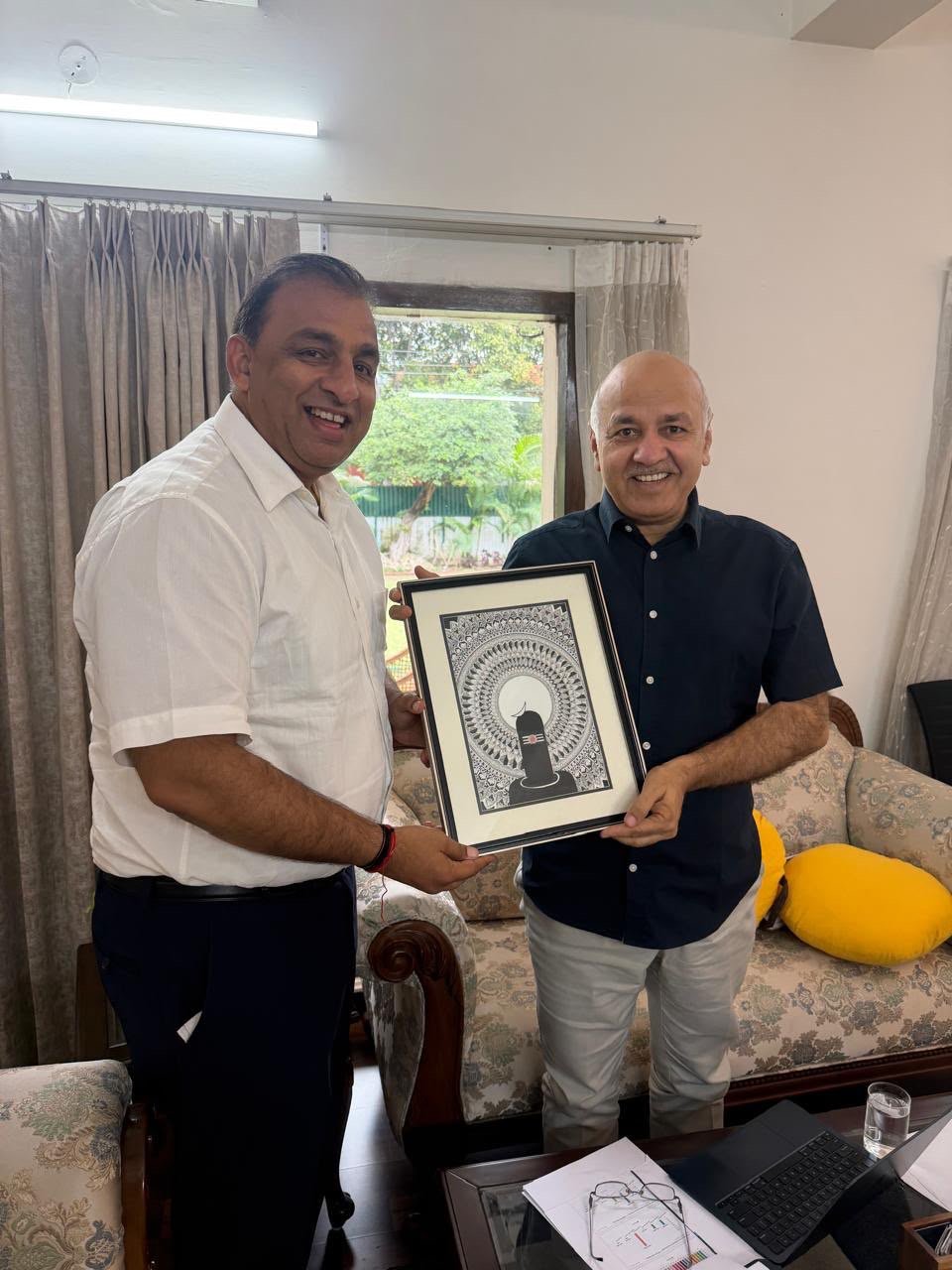 जालंधर सेंट्रल हलका इंचार्ज नितिन कोहली ने आप पंजाब प्रभारी मनीष सिसोदिया से की मुलाकात