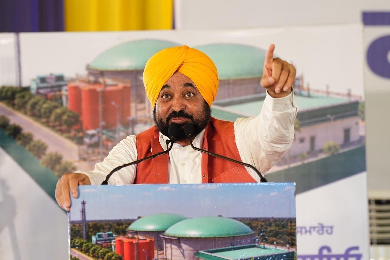 बुड्ढे नाले की जल्द होगी सफाई, मुख्यमंत्री भगवंत सिंह मान ने लुधियाना के हैबोवाल में कम्प्रेस्ड बायोगैस प्लांट की रखी आधारशिला