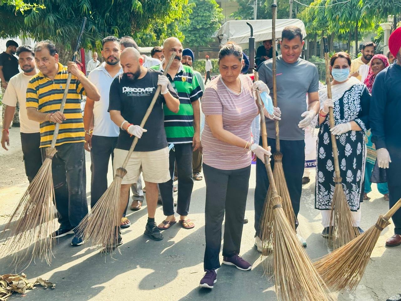 राजविंदर थियाड़ा की अगुवाई में जालंधर कैंट में चला ‘मिशन क्लीन पंजाब’ का दूसरा चरण