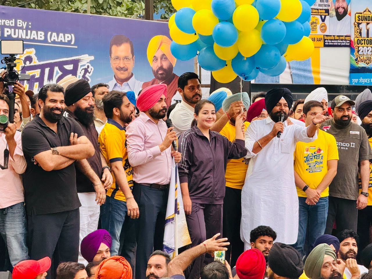 युद्ध नशेआं विरुद्ध’ के तहत, अमृतसर में ‘यूथ रन पंजाब 2026’ में नशा-मुक्त और रंगला पंजाब का संदेश देने के लिए हज़ारों युवाओं ने लगाई दौड़