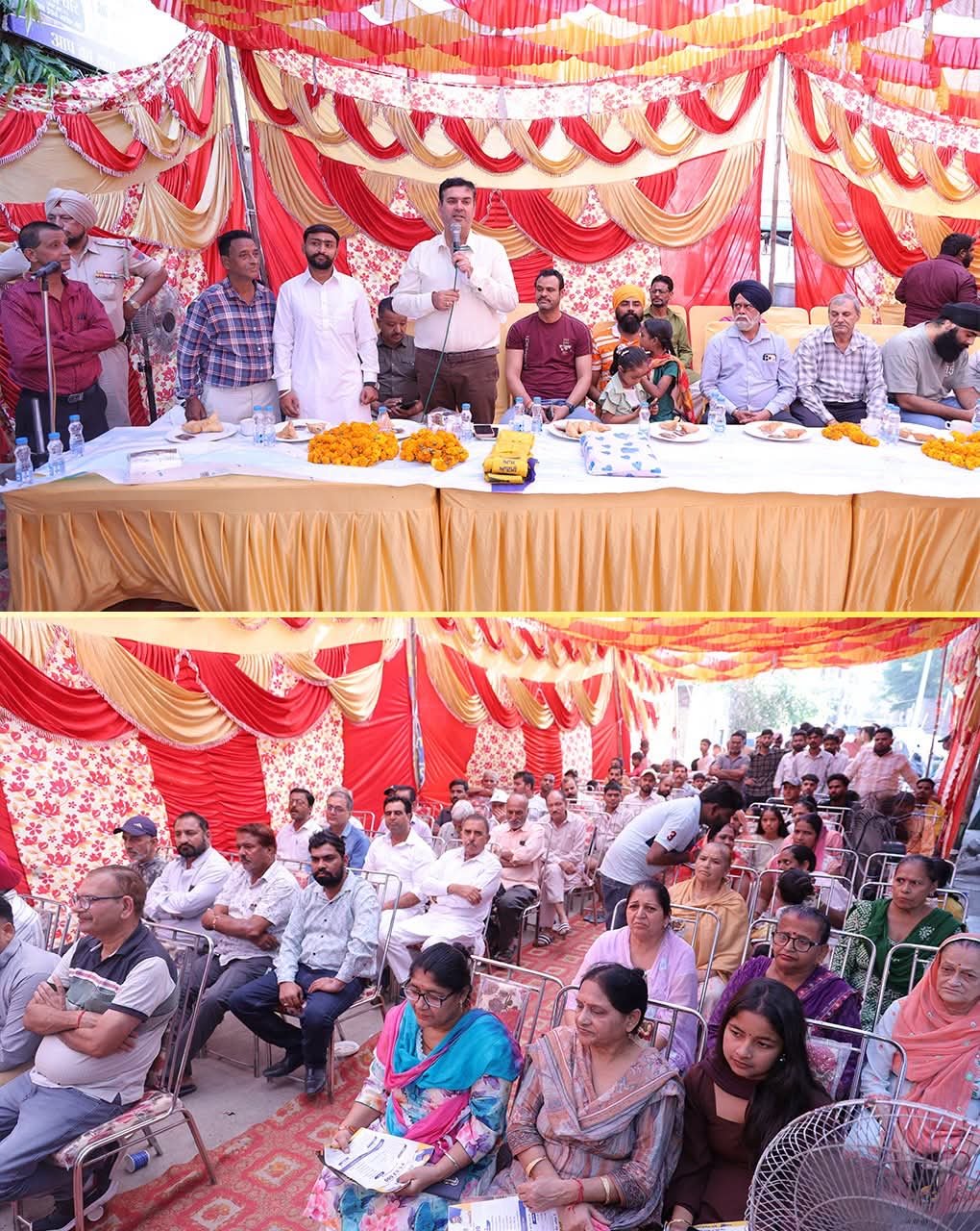 फ्रेंड्स कॉलोनी और हरगोबिंद नगर में लोक मिलनी के दौरान मेयर वनीत धीर ने सुनीं लोगों की समस्याएं