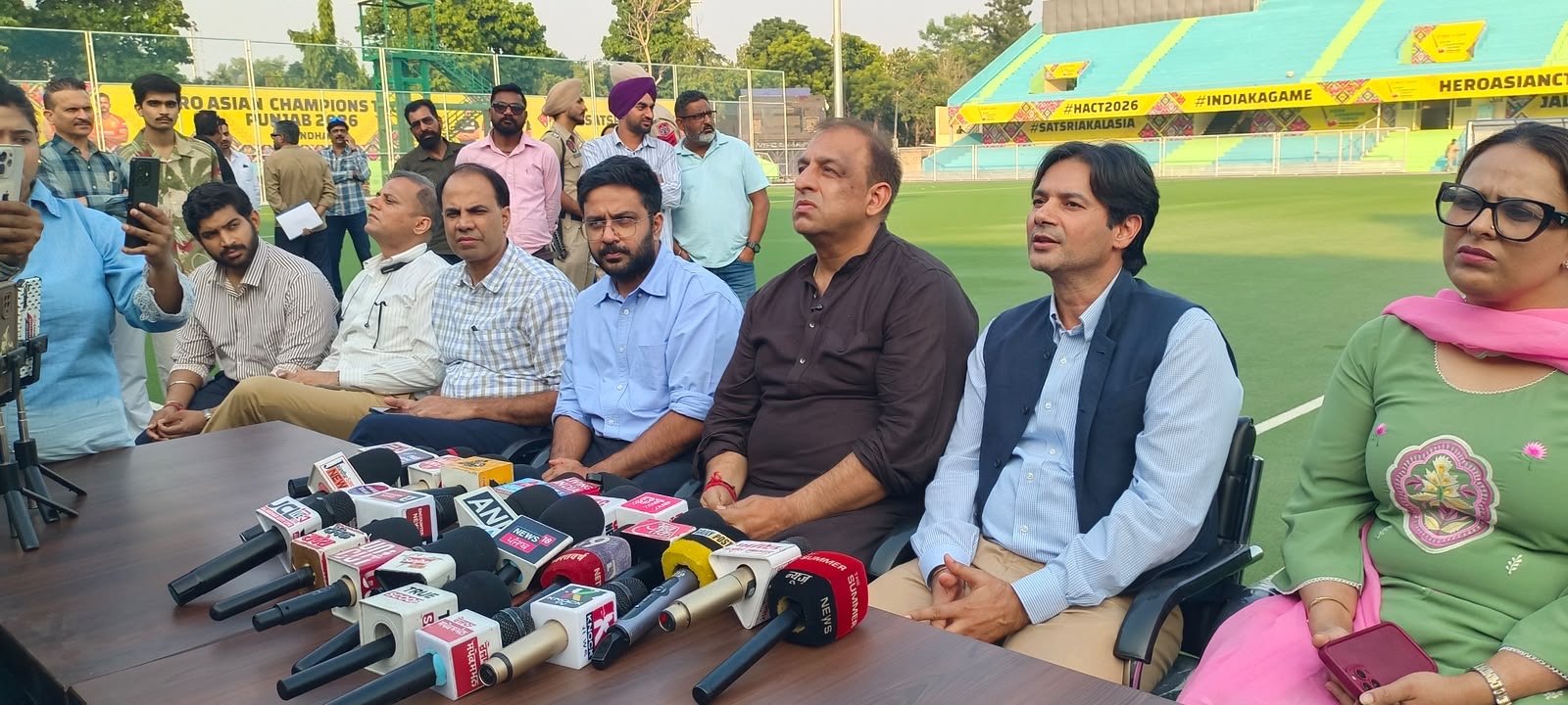 एशियन चैंपियंस ट्रॉफी 2026 के लिए जालंधर तैयार; नितिन कोहली ने सुरजीत हॉकी स्टेडियम में तैयारियों का लिया जायजा