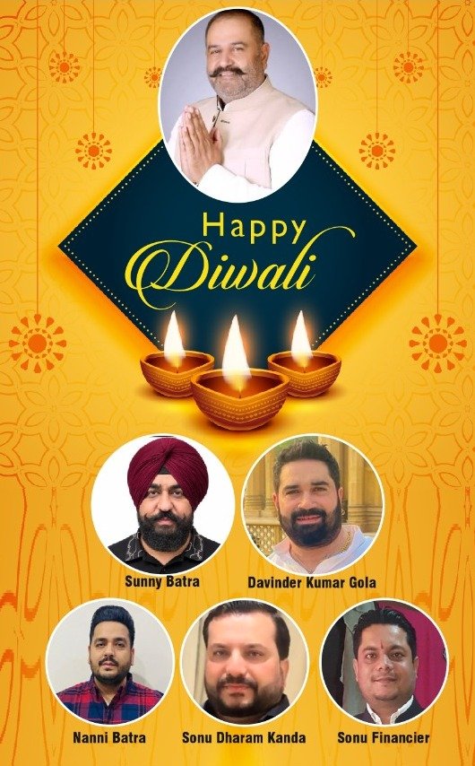 Happy Diwali - Sunny Batra & Team