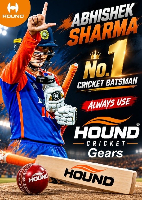 Hound Cricket Gears - Abhishek Sharma