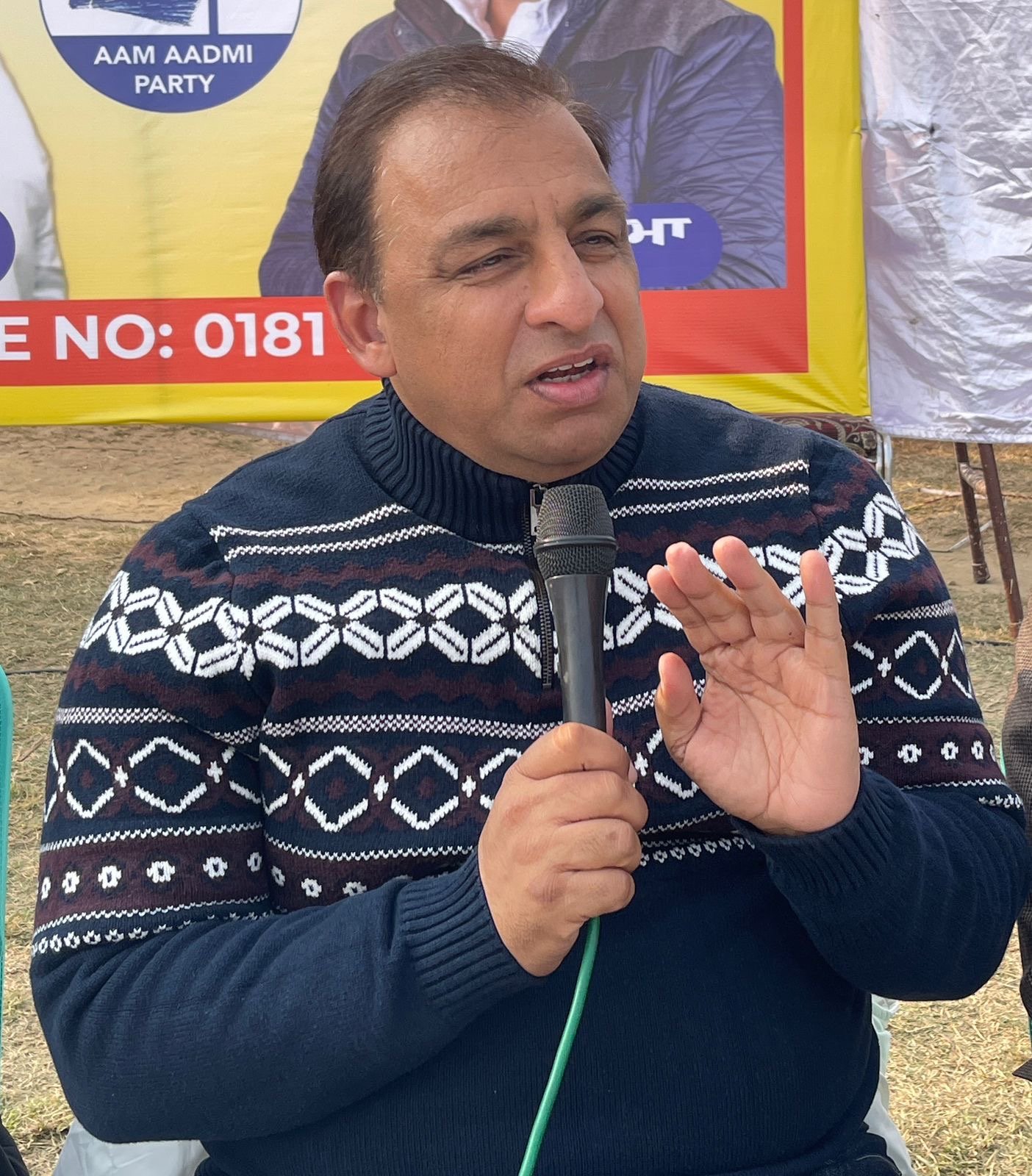 आम आदमी पार्टी की जनहित नीति जमीन पर लागू, वार्ड नंबर 12 बड़िंग में नितिन कोहली का जनसंवाद