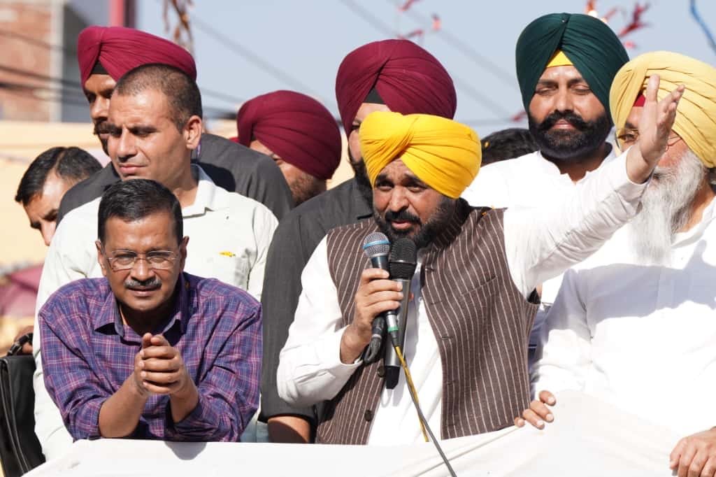 पंजाब का बेटा चला रहा है जनता की सरकार-मान और केजरीवाल का तरनतारन में संदेश