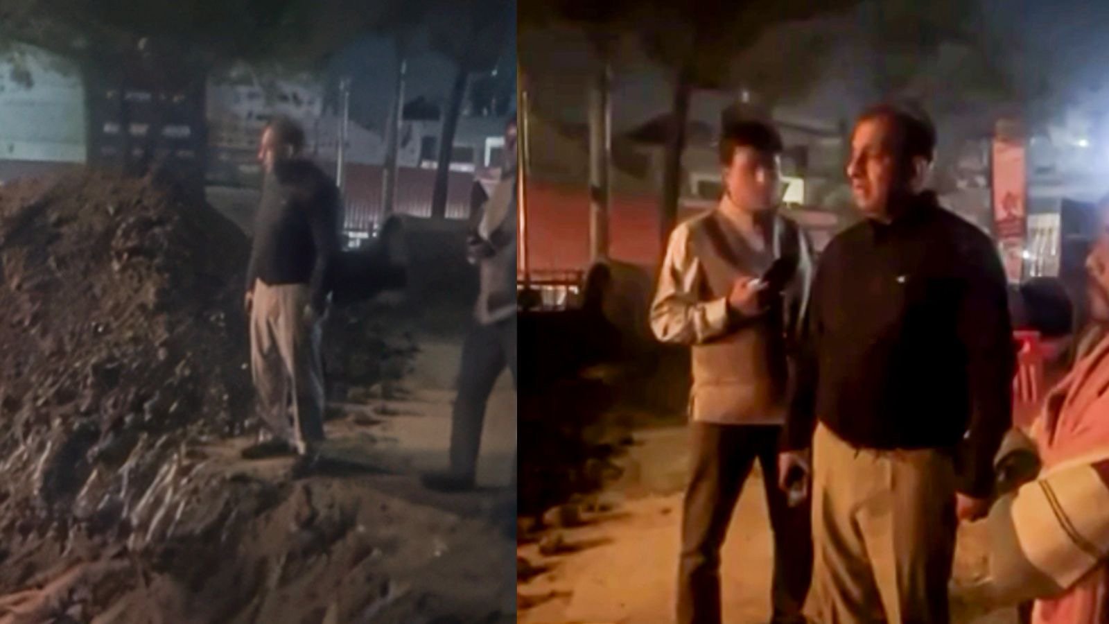 रात 12 बजे सड़क निरीक्षण: नितिन कोहली ने नकोदर चौक से फुटबॉल चौक तक सड़क और विकास कार्य का निरीक्षण किया