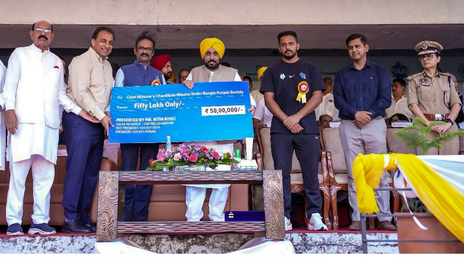 संकट की घड़ी में साथ: नितिन कोहली ने ‘मिशन चढ़दी कला’ के तहत 50 लाख रुपये बाढ़ राहत कोष में योगदान दिया