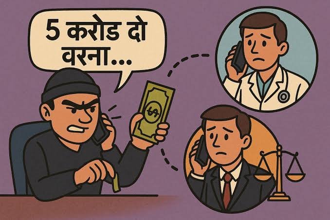 जालंधर के मशहूर वकील को धमकी देकर मांगी फिरौती,पैसे लेने आया आरोपी क़ाबू