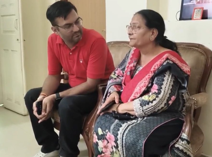 रिची केपी की मौत मामले में विटारा कार चालक का परिवार आया मीडिया के सामने