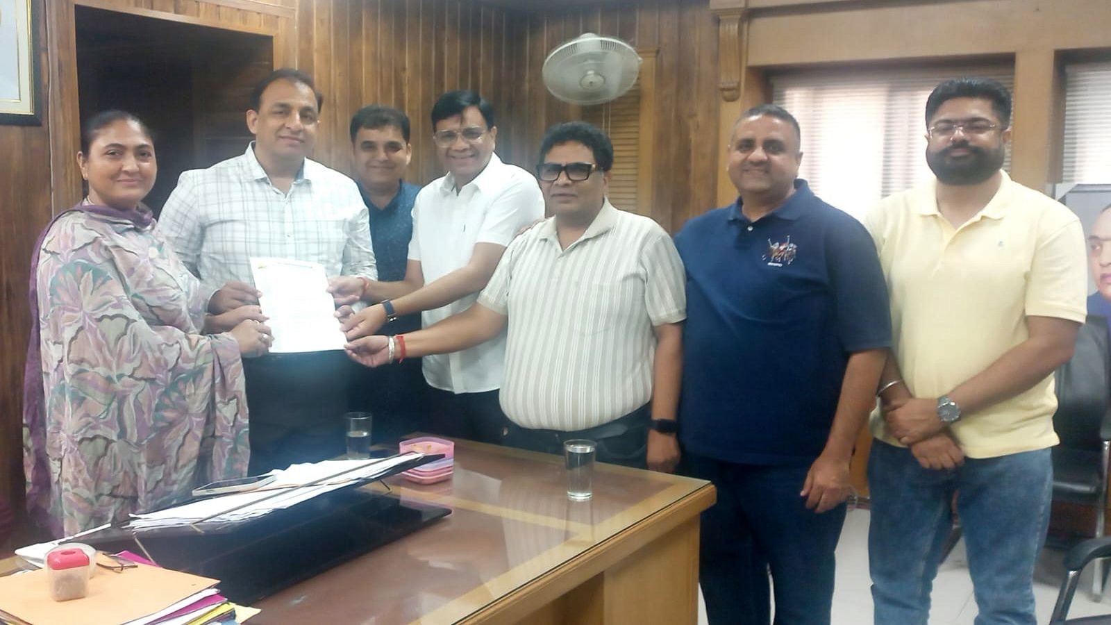 नितिन कोहली ने उठाया निवासियों का मुद्दा, राजविंदर थिआरा ने एनसीएफ और एनहांसमेंट चार्जेस पर राहत का भरोसा दिलाया