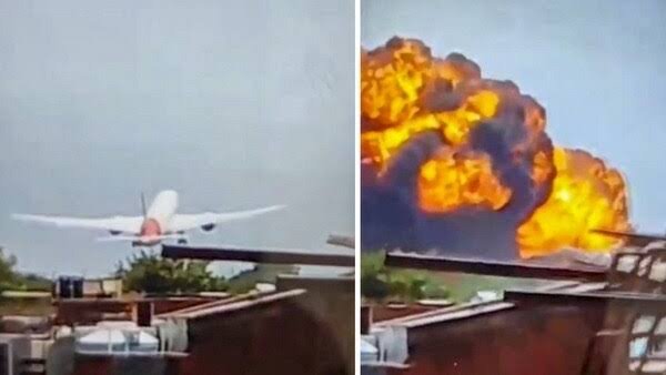 AIR इंडिया विमान हादसा-जो जहाज़ में बैठे भी नही थे 5 लोग वो भी मर गए