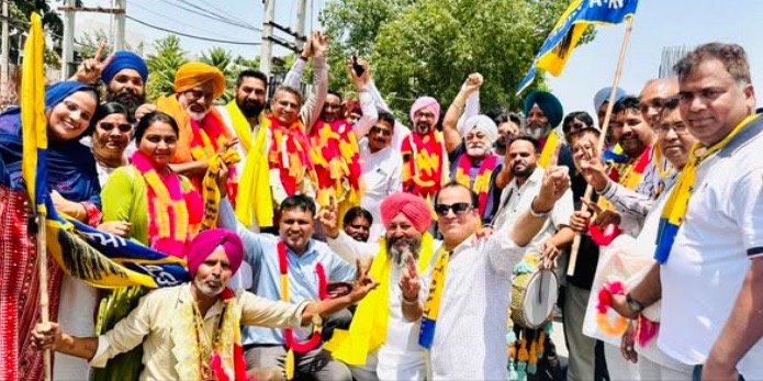 आदमपुर नगर कौंसिल चुनाव में आम आदमी पार्टी की शानदार जीत, 13 में से 10 सीटों पर कब्जा