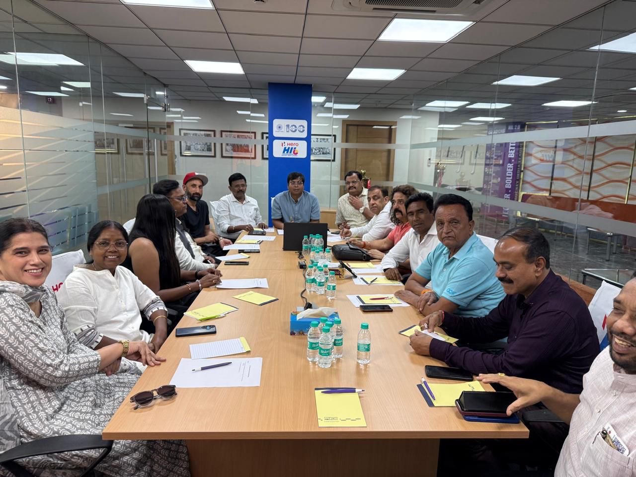 पंजाब में प्रस्तावित एशियन हॉकी चैंपियनशिप की तैयारियों की समीक्षा, हॉकी इंडिया की कार्यकारी बोर्ड बैठक में विस्तृत मंथन