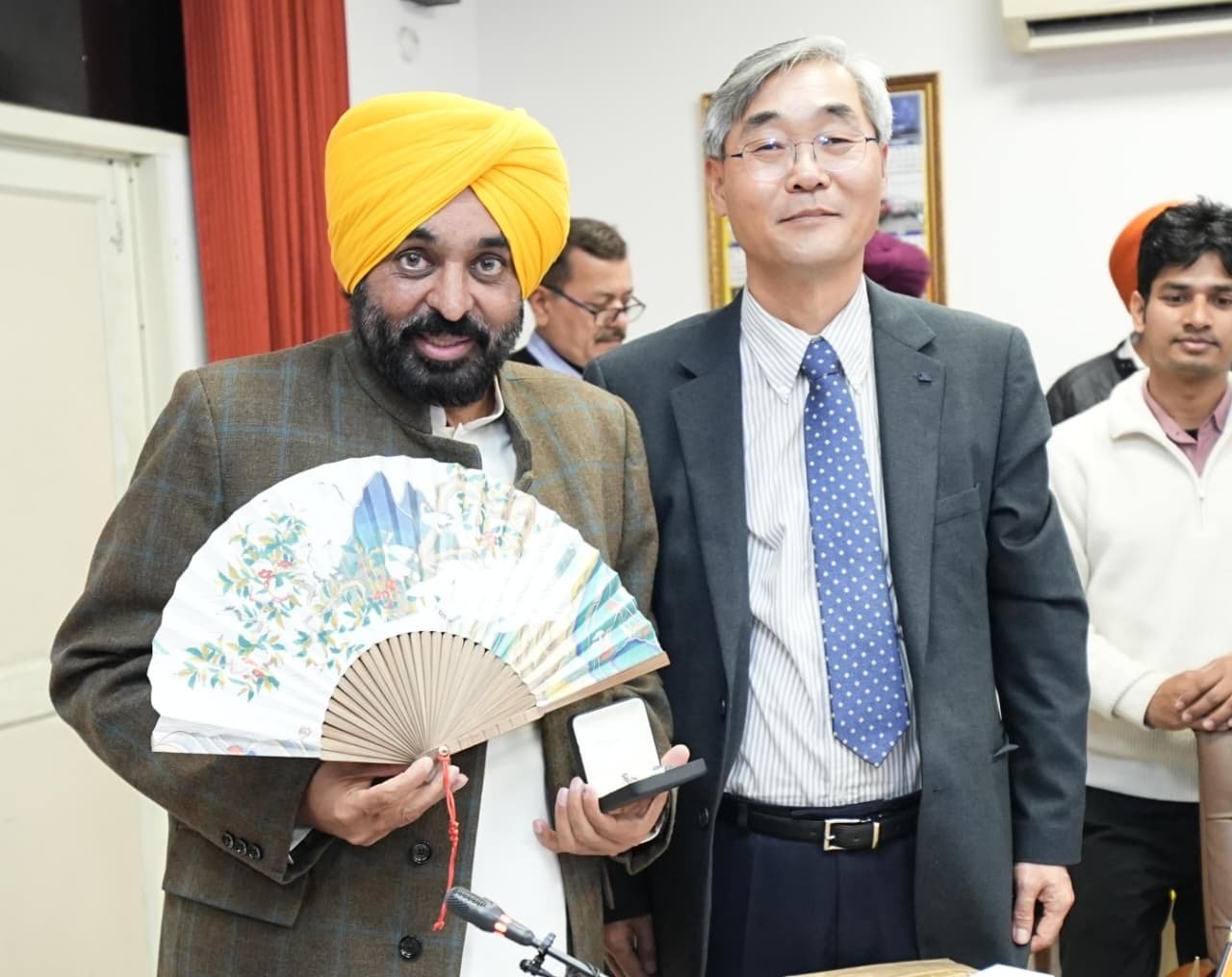 निवेश के लिए सीएम मान का प्रयास रंग लाया, कृषि क्षेत्र में तकनीकी मदद को आगे आया दक्षिण कोरिया