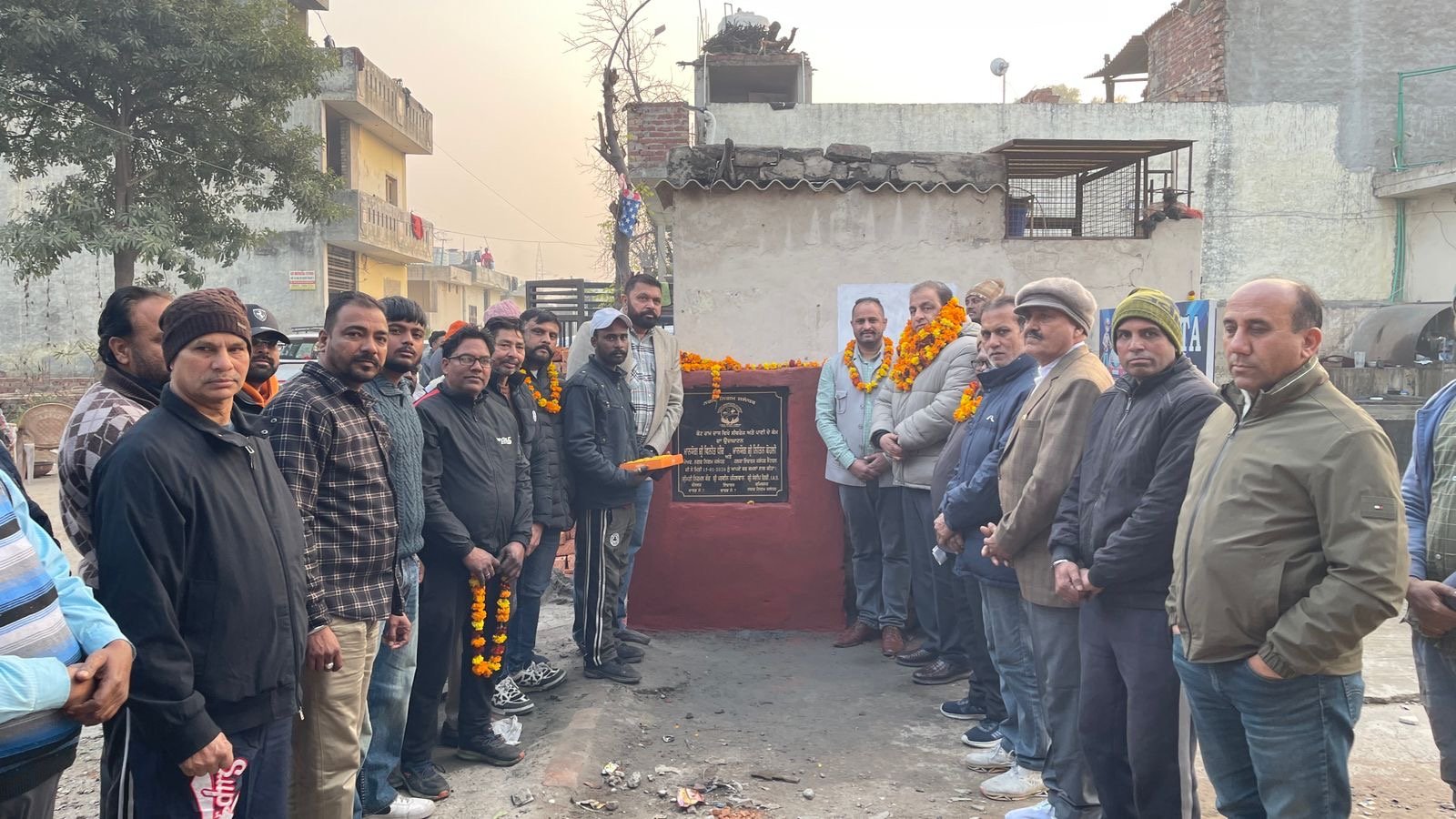 आबादी कोट रामदास को विकास की सौगात-नितिन कोहली ने ₹44 लाख के सीवरेज व जलापूर्ति कार्यों का किया उद्घाटन